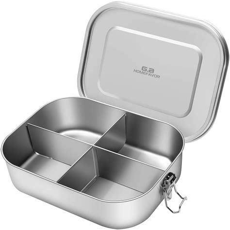 amazon lunch box steel|steel lunch box for adults.